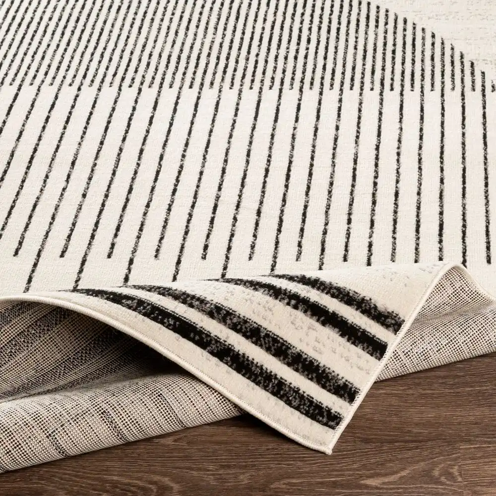Enso Scandi Geometric White/Black Rug - Image 5