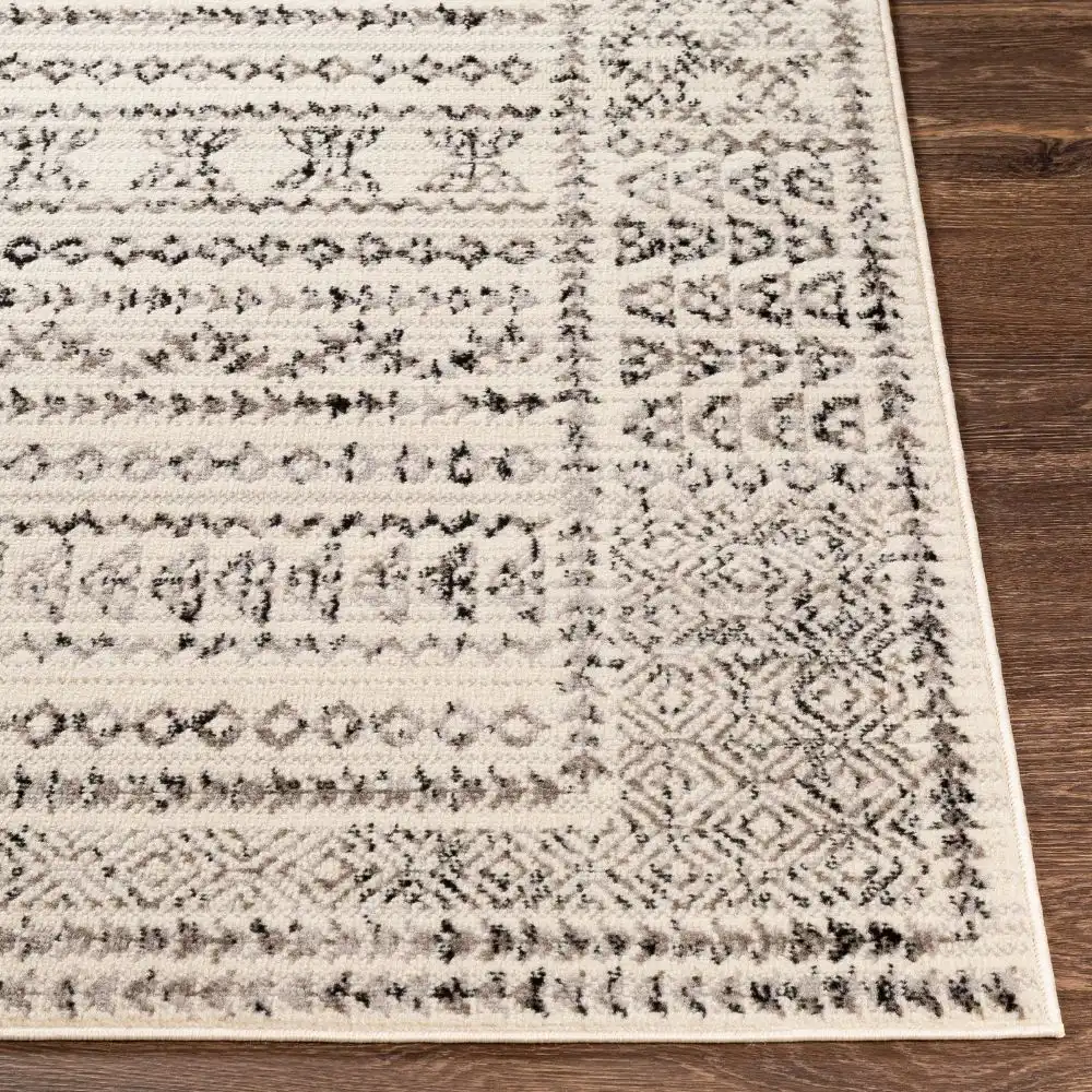 Olimpia Scandi Geometric Light Grey Rug - Image 2