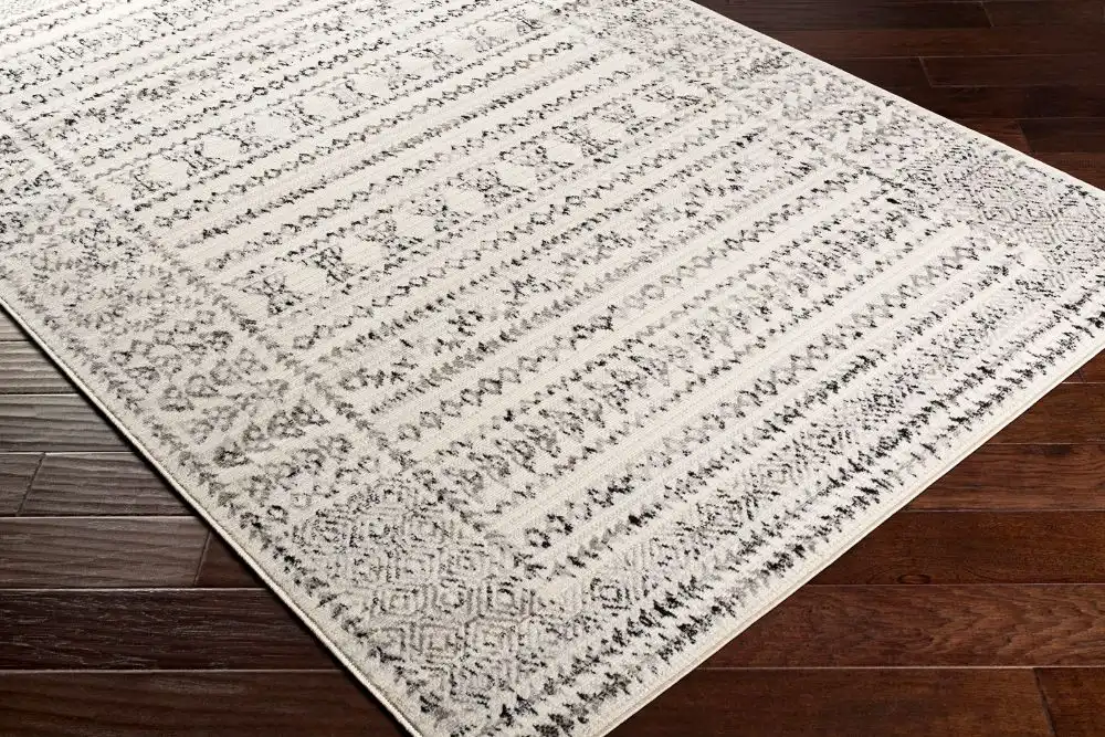 Olimpia Scandi Geometric Light Grey Rug - Image 5