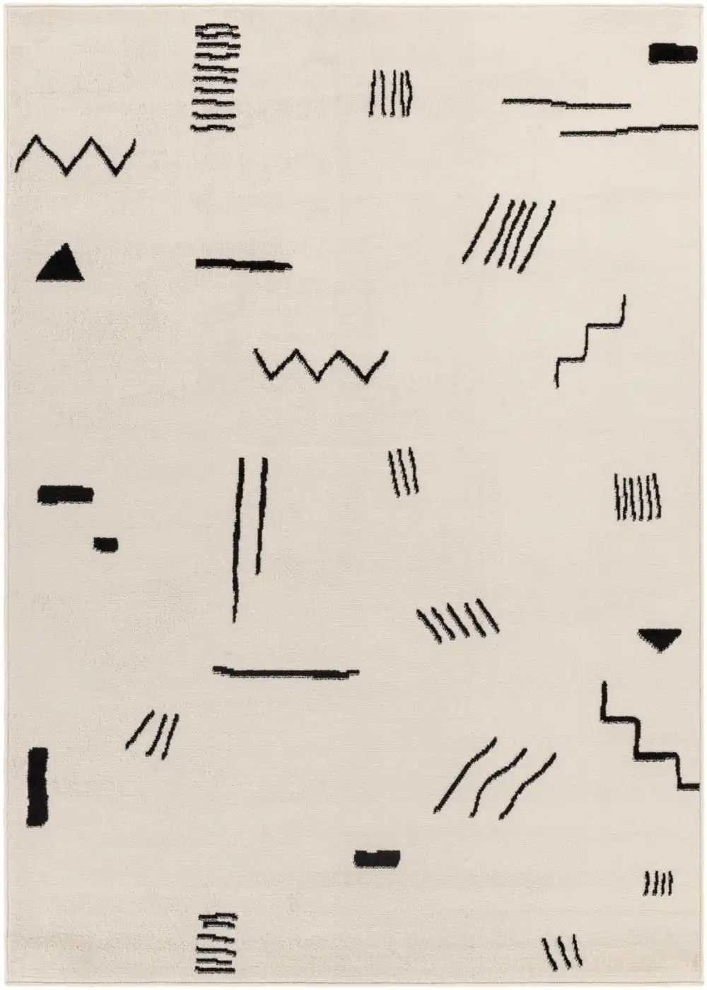 Biebe Oak Scandi Modern Beige Rug - Image 7