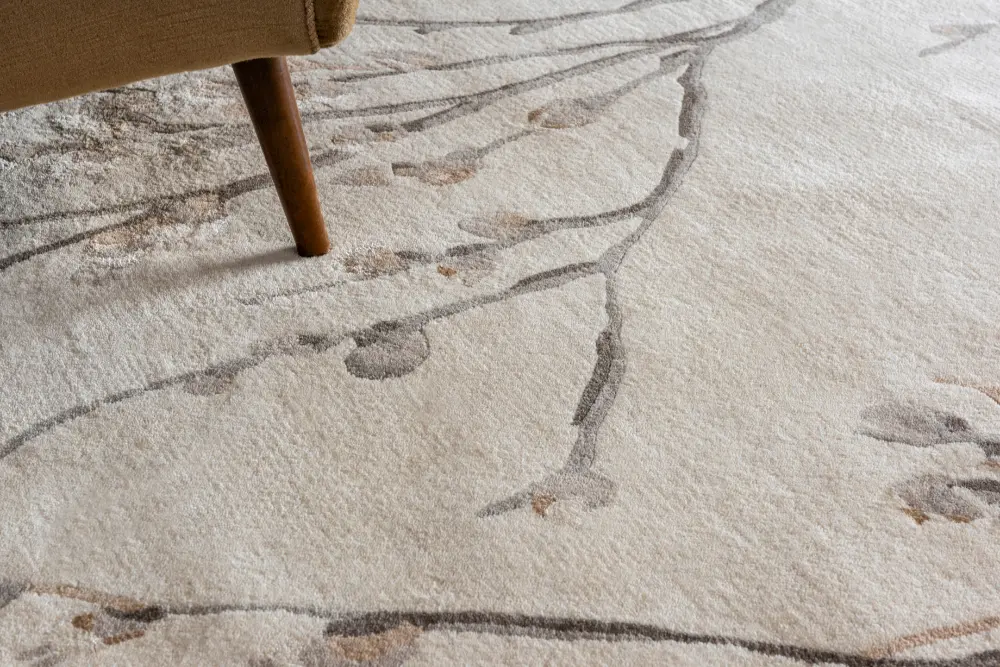 Pussy Willow Laura Ashley Dove Grey 079804 Rug - Image 4