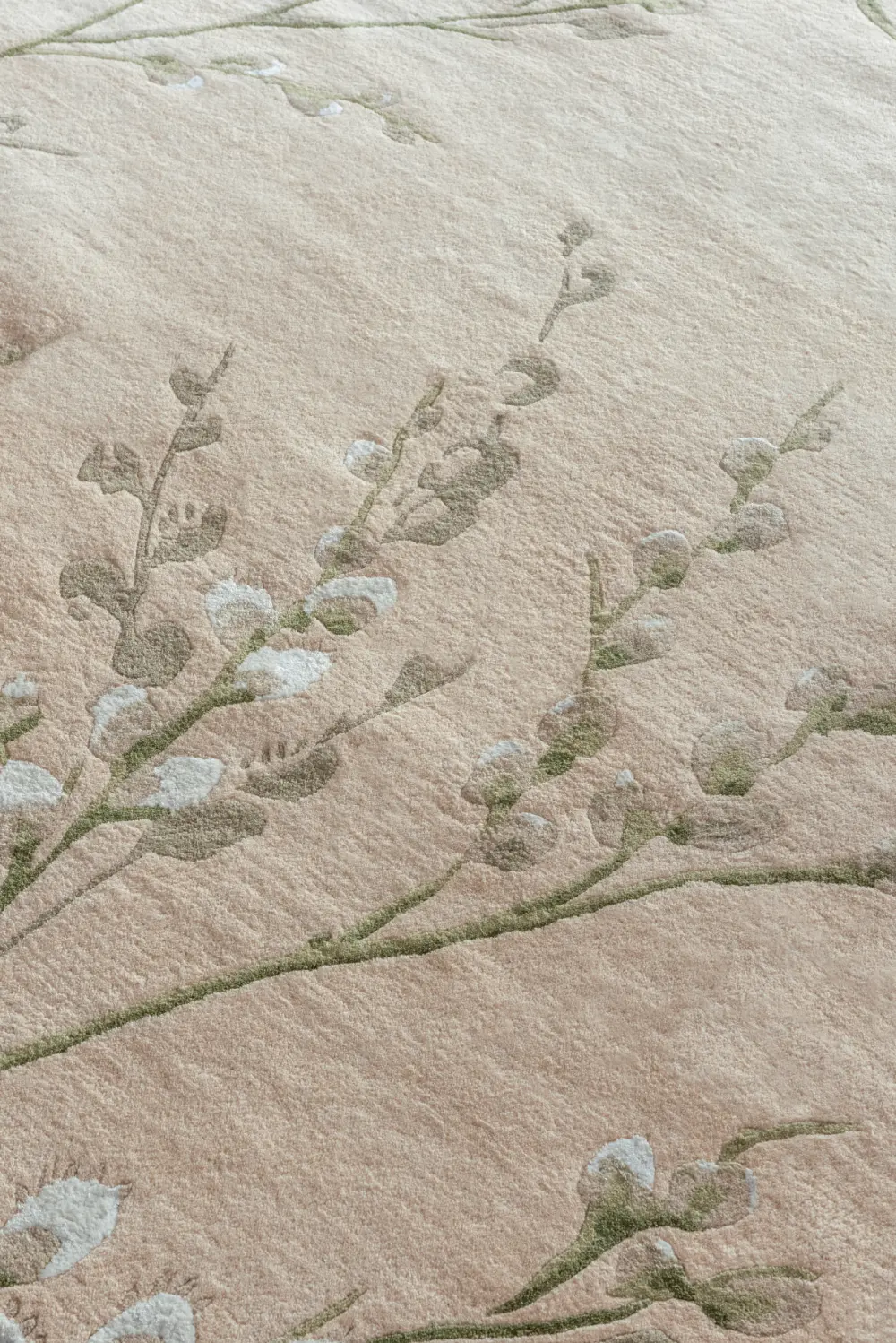 Pussy Willow Laura Ashley Hedgerow Green 079807 Rug - Image 5