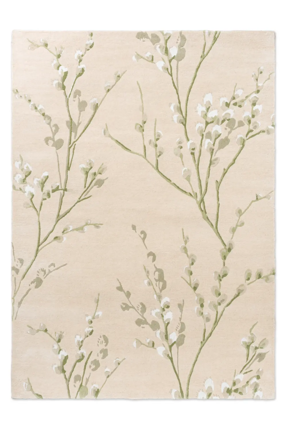 Pussy Willow Laura Ashley Hedgerow Green 079807 Rug - Image 6