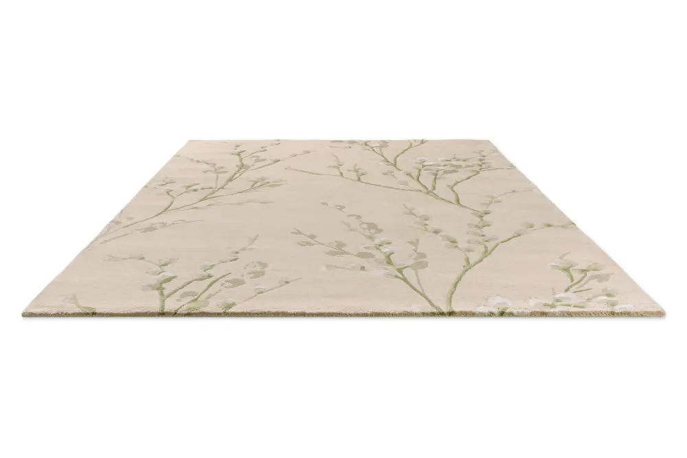 Pussy Willow Laura Ashley Hedgerow Green 079807 Rug - Image 7