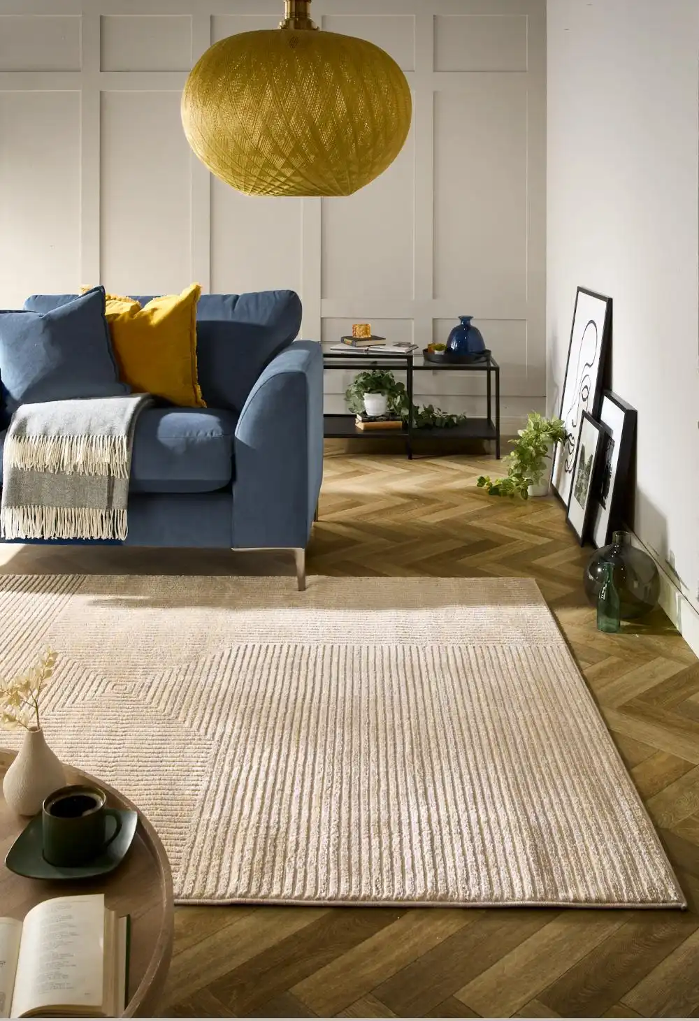 Pyramid Sand Rug