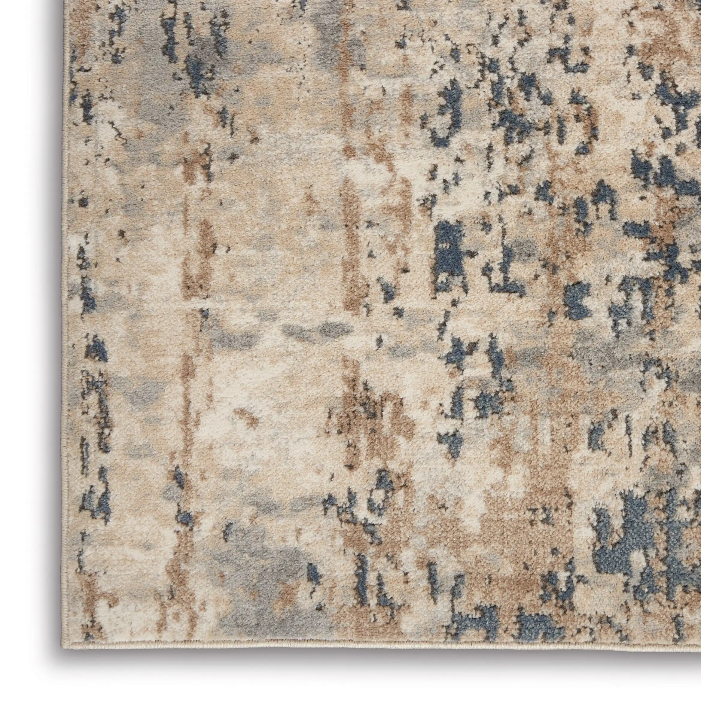 Quarry QUA01 Beige Grey Rug - Image 3