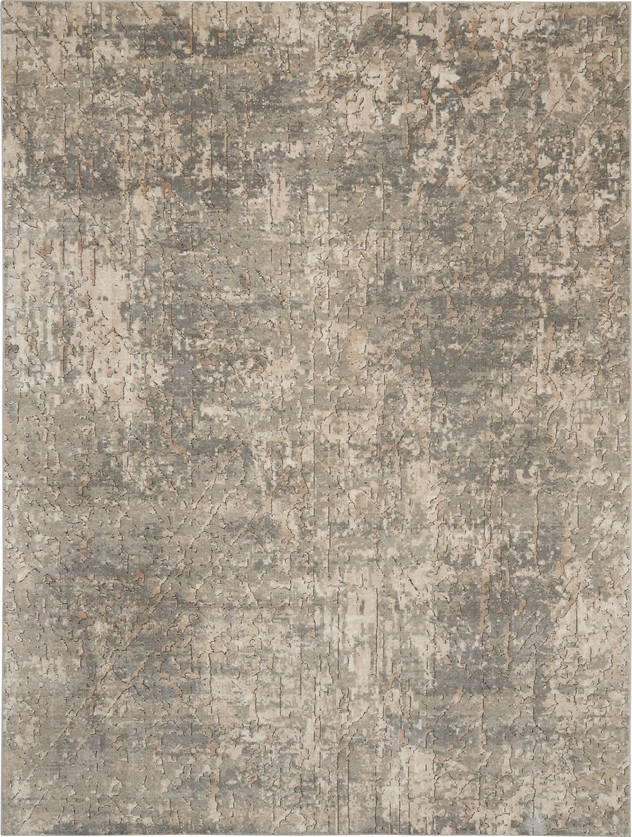 Quarry QUA03 Beige Grey Rug - Image 6