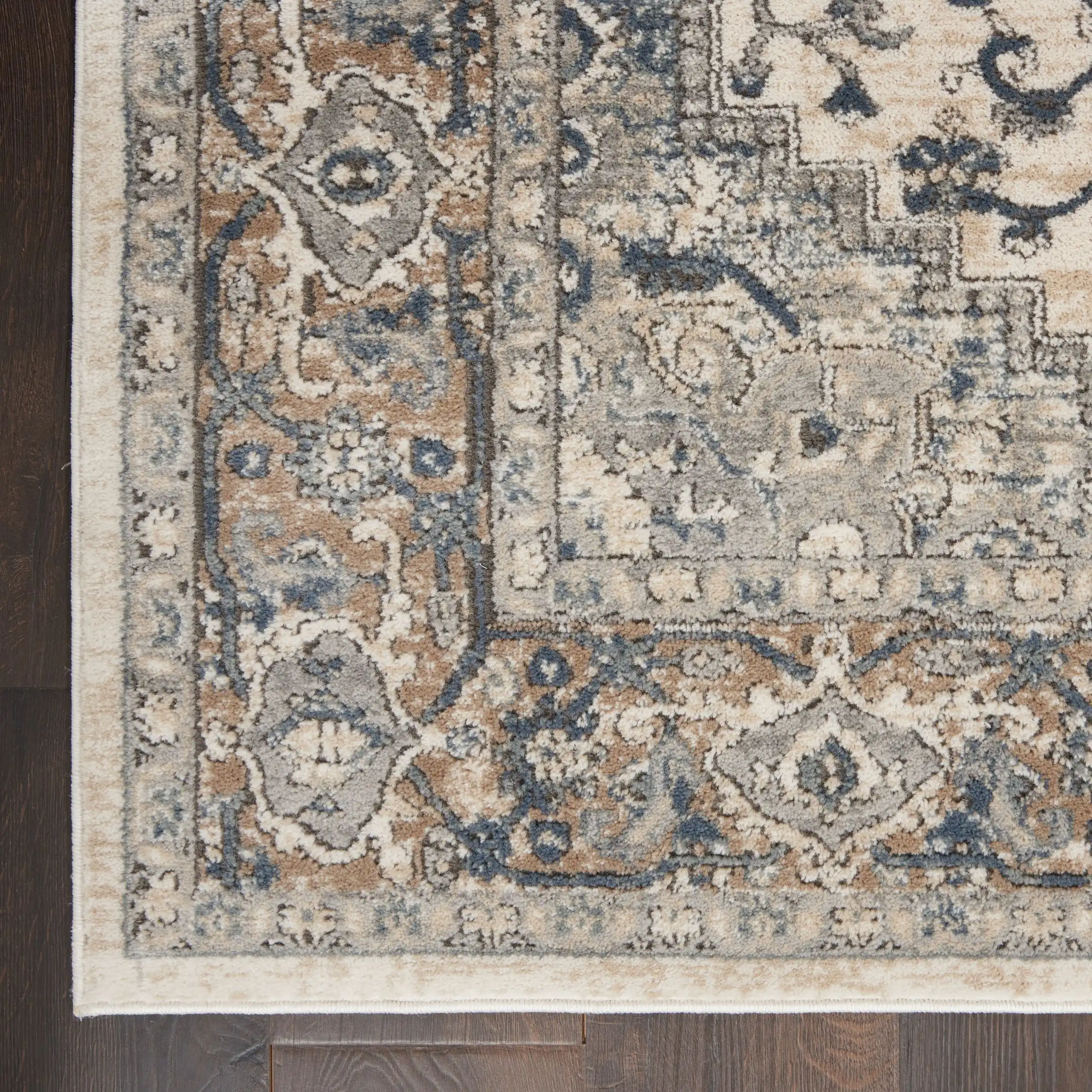 Quarry QUA05 Ivory Grey Rug - Image 8
