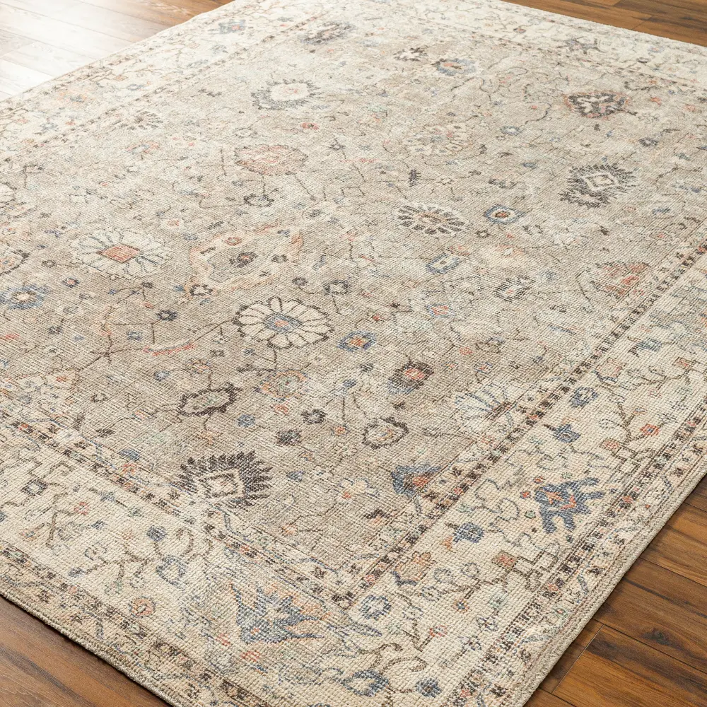 Davina Becki Owens X Livabliss Vintage Oriental Boho Camel Rug - Image 7