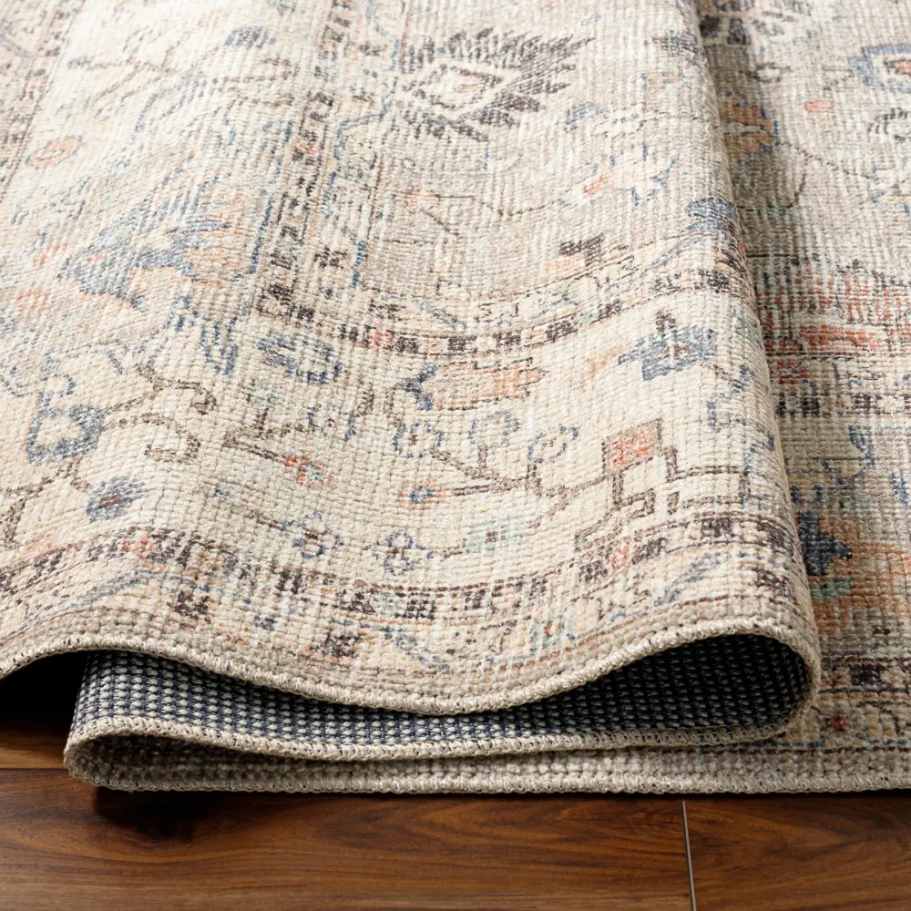 Davina Becki Owens X Livabliss Vintage Oriental Boho Camel Rug - Image 9