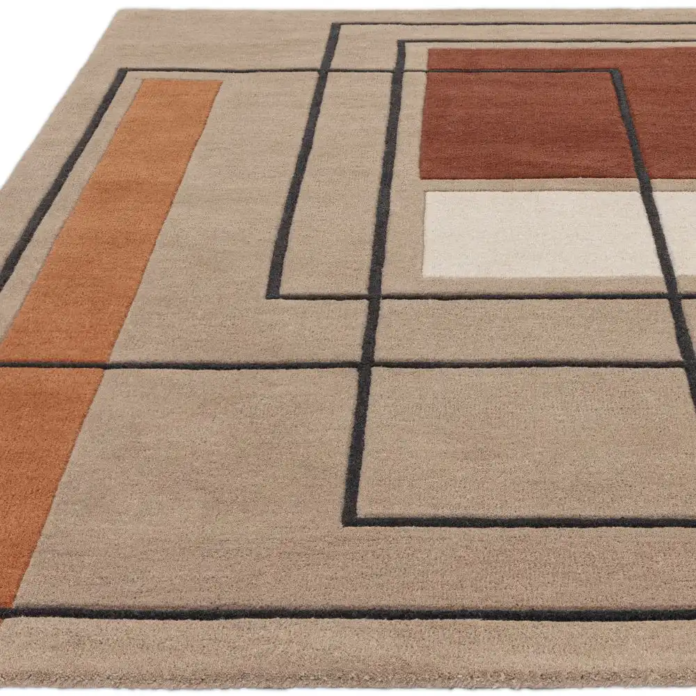Reef RF20 Outline Terracotta Rug - Image 2