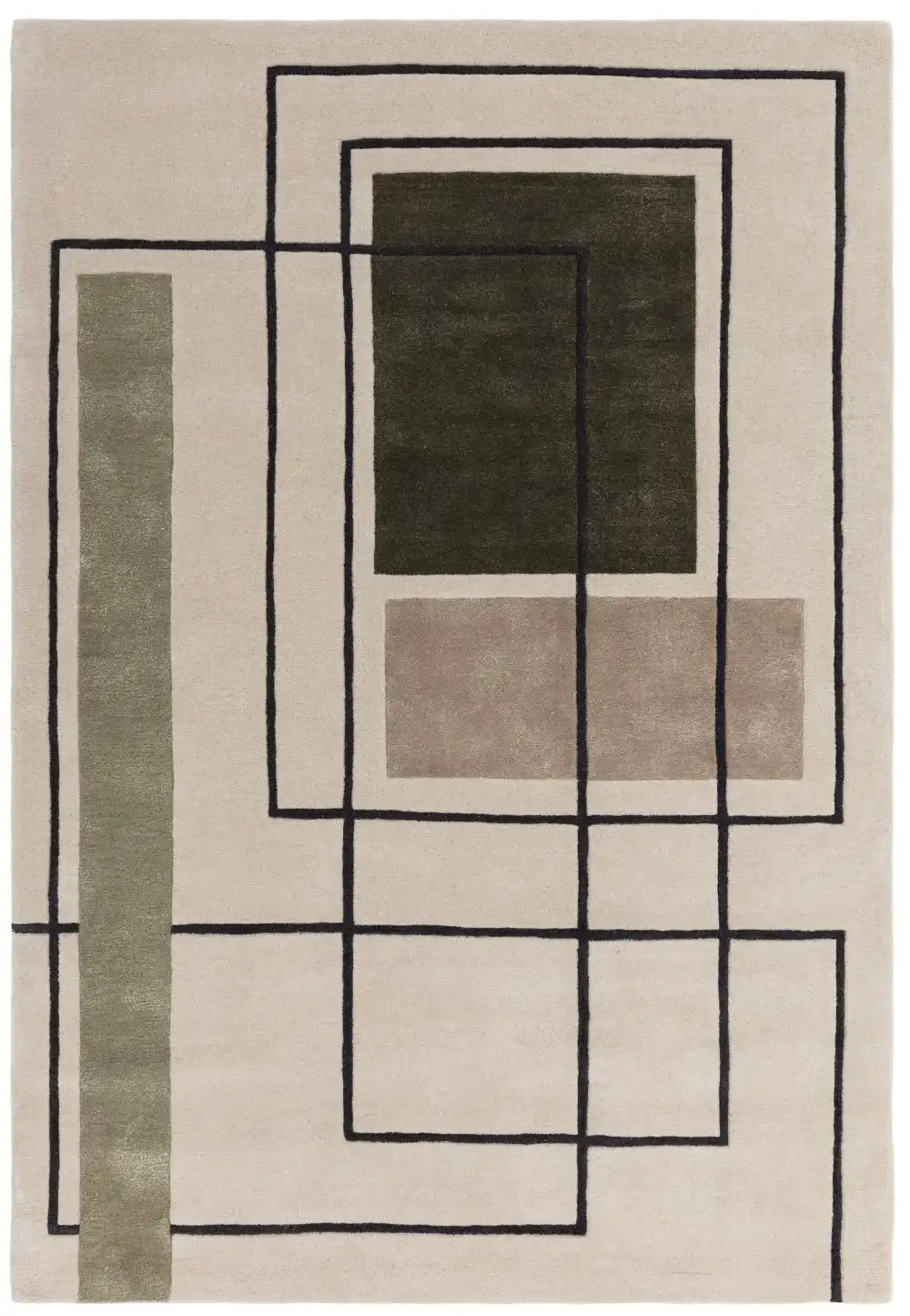 Reef RF21 Outline Khaki Rug