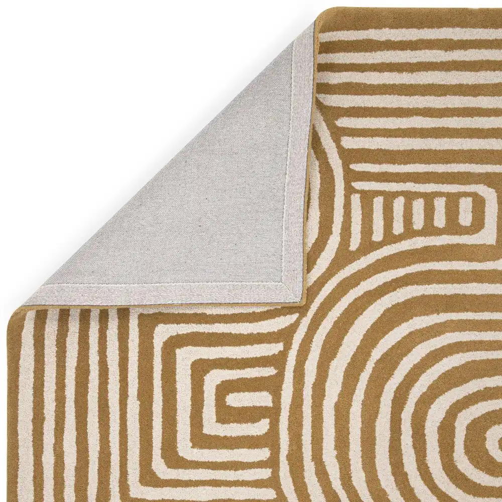 Reef RF28 Curve Ochre Rug - Image 5