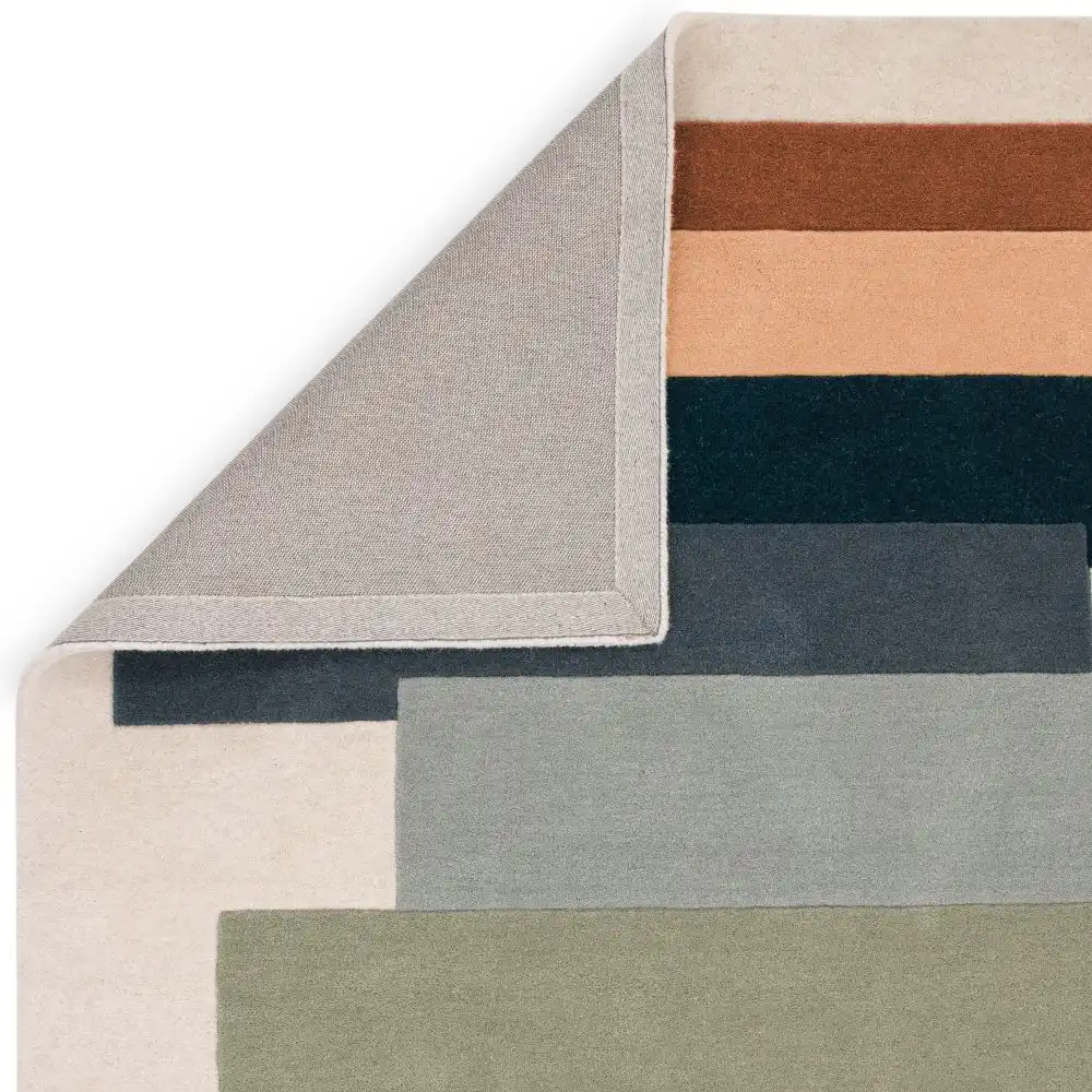 Reef RF32 Stacks Green Rug - Image 3