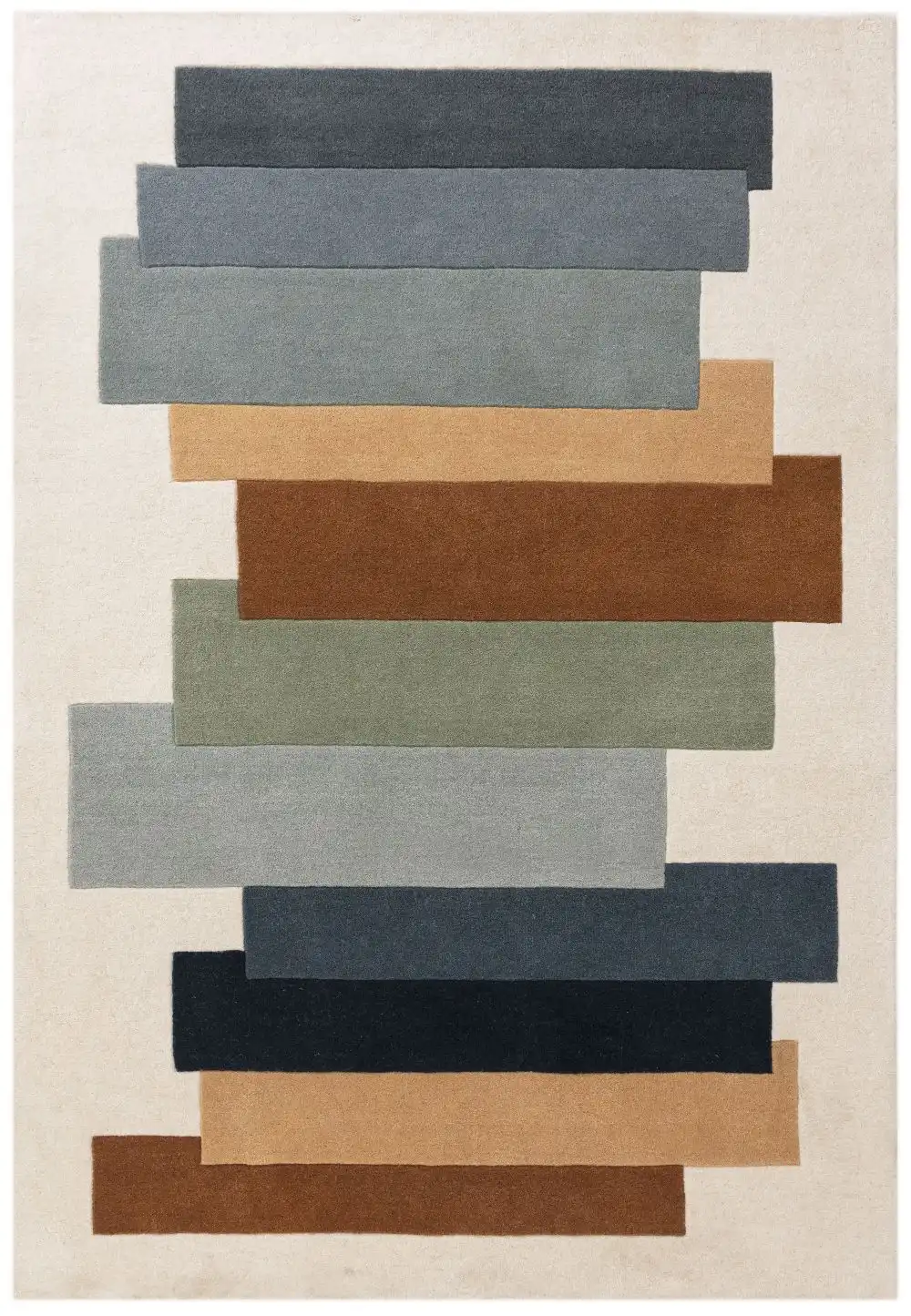 Reef RF32 Stacks Green Rug - Image 6