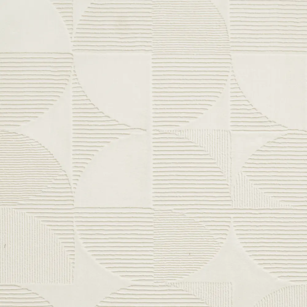 Catherine Lansfield Retro Circles Cream - Washable - Image 6