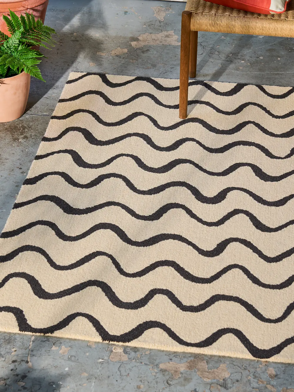Ribbon Charcoal 124305 Rug - Image 6