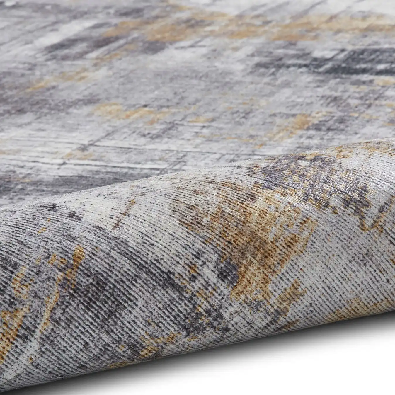 Rio G4719 Grey Yellow Rug - Image 4