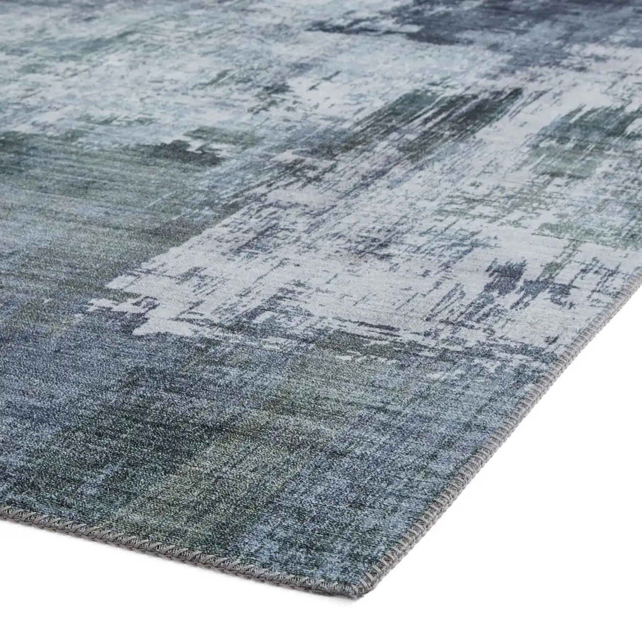 Rio Think G5536 Grey Green Rug - Image 5