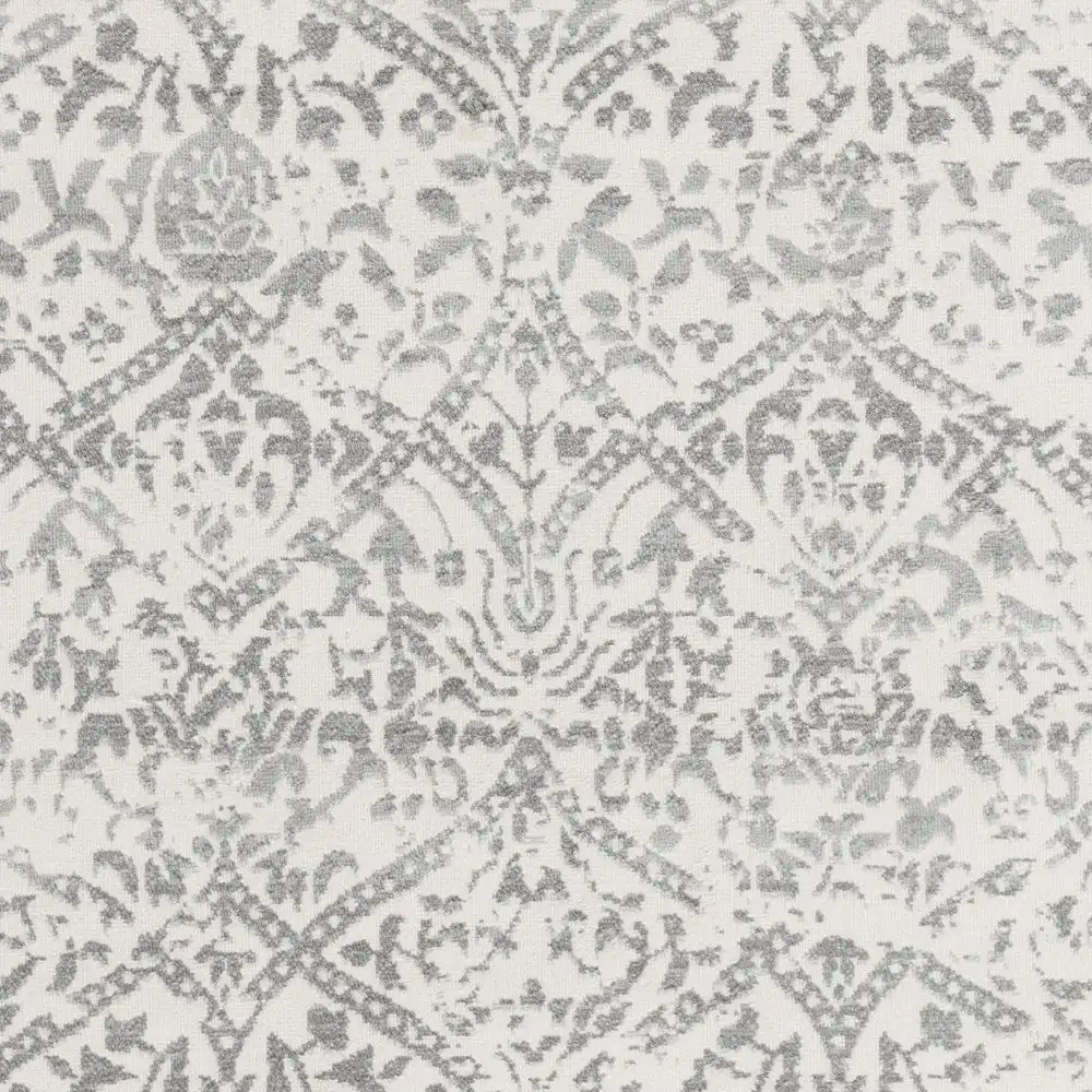 Margaux Vintage Oriental Boho Grey/Ivory Rug - Image 7