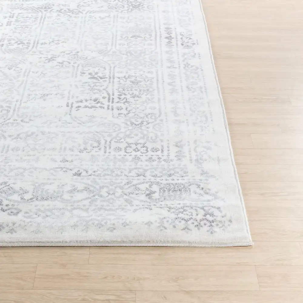 Vicky Vintage Oriental Boho Grey Rug - Image 4