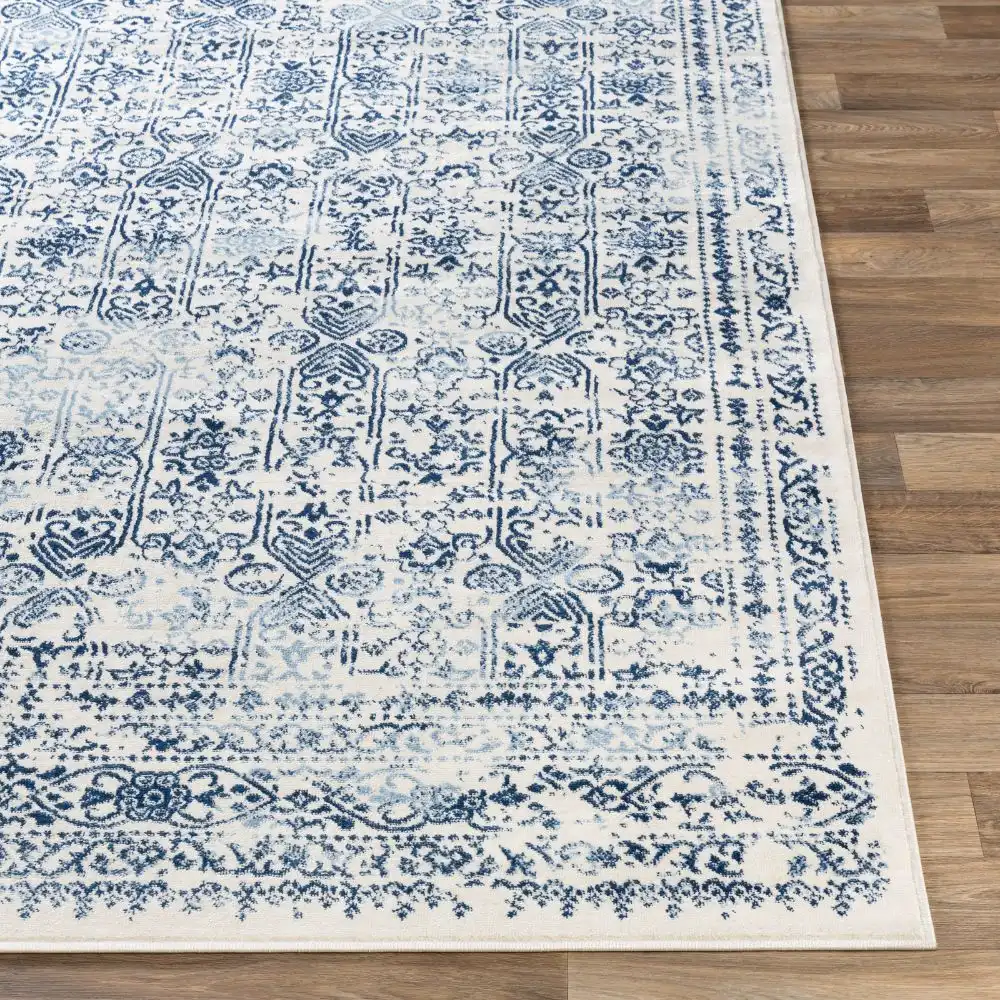 Vicky Vintage Oriental Boho Dark Blue Rug - Image 5