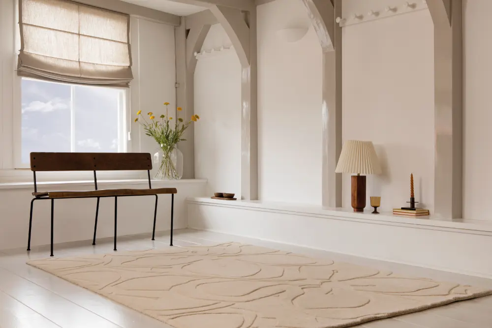 Romantic Magnolia Ted Baker -Cream 162701 Rug - Image 3