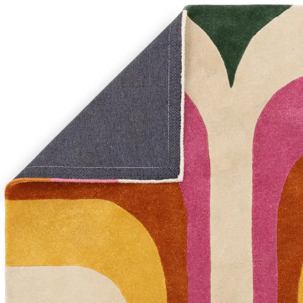 Romy 01 Retro Pink Rug - Image 6