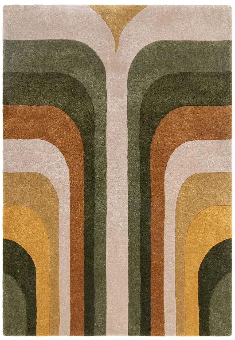 Romy 02 Retro Green Rug - Image 3