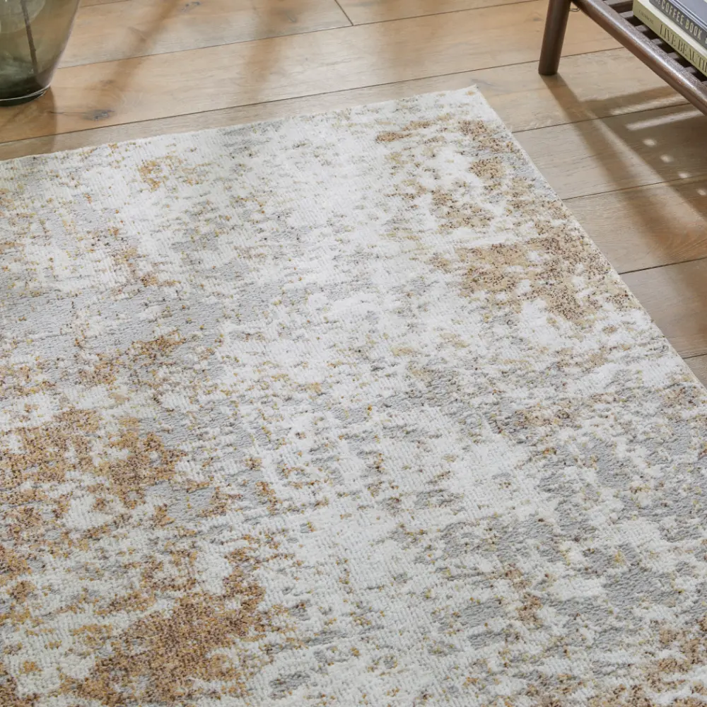 Rossa Succession ROS03 Ivory Beige Rug - Image 3