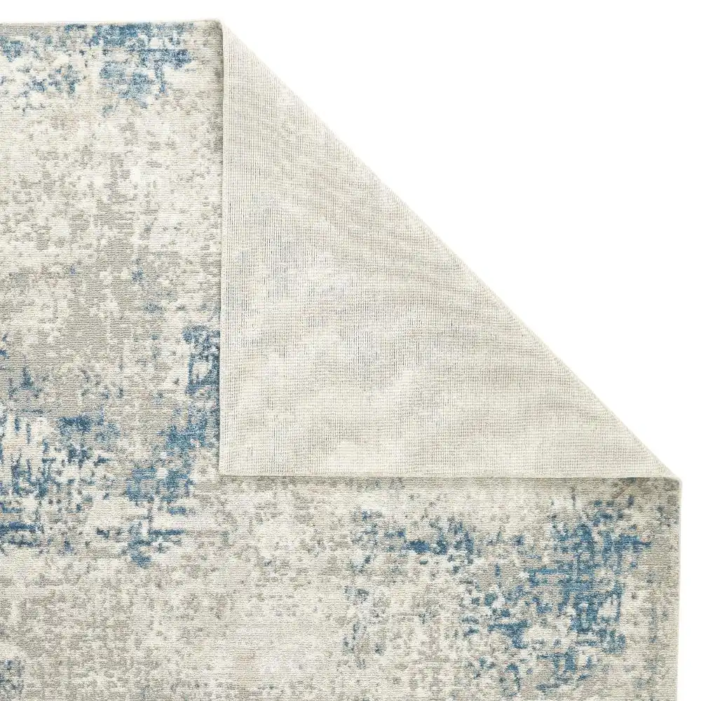 Rossa Succession ROS03 Ivory Blue Rug - Image 4
