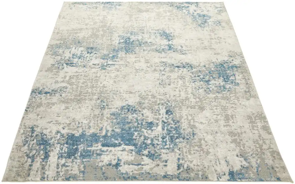 Rossa Succession ROS03 Ivory Blue Rug - Image 6