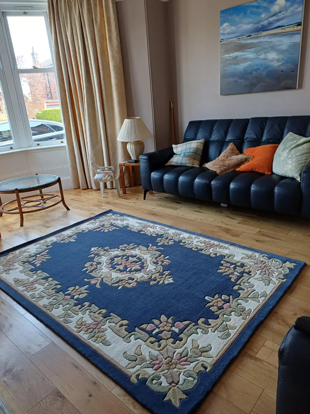 Royal Indian Blue Rug - Image 2