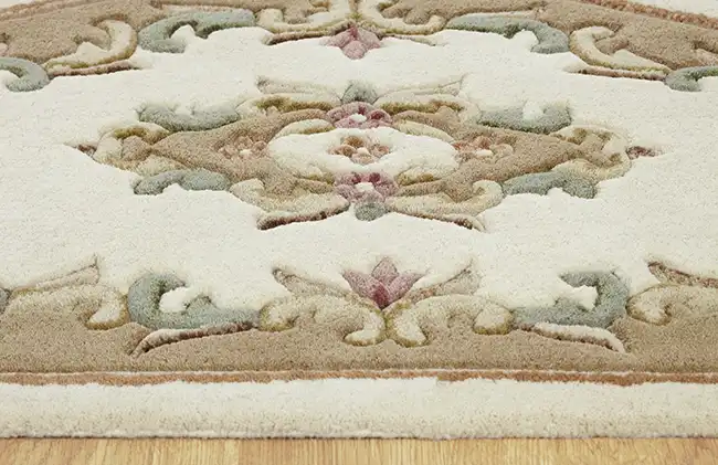 Royal Indian Cream-Beige Rug - Image 4