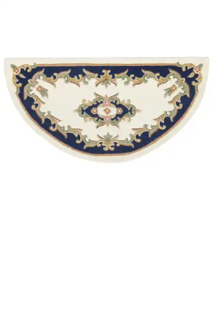 Royal Indian Cream Blue Rug - Image 3
