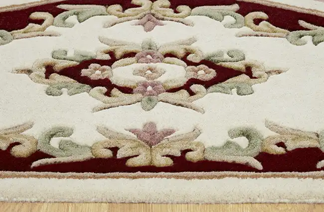 Royal Indian Cream-Red Rug - Image 5