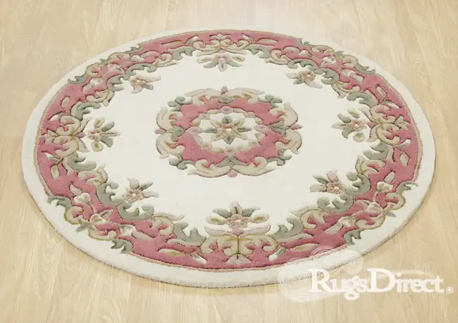 Royal Indian Cream-Rose Rug - Image 3