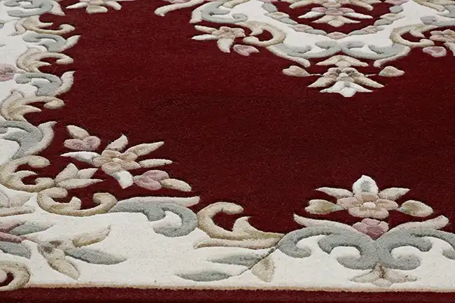 Royal Indian Red Rug - Image 4
