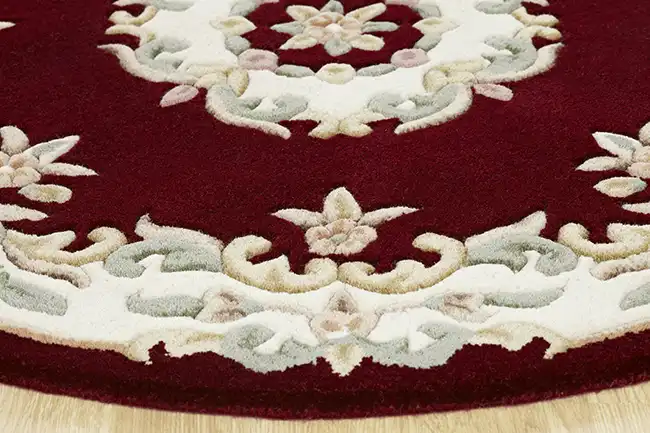 Royal Indian Red Rug - Image 6