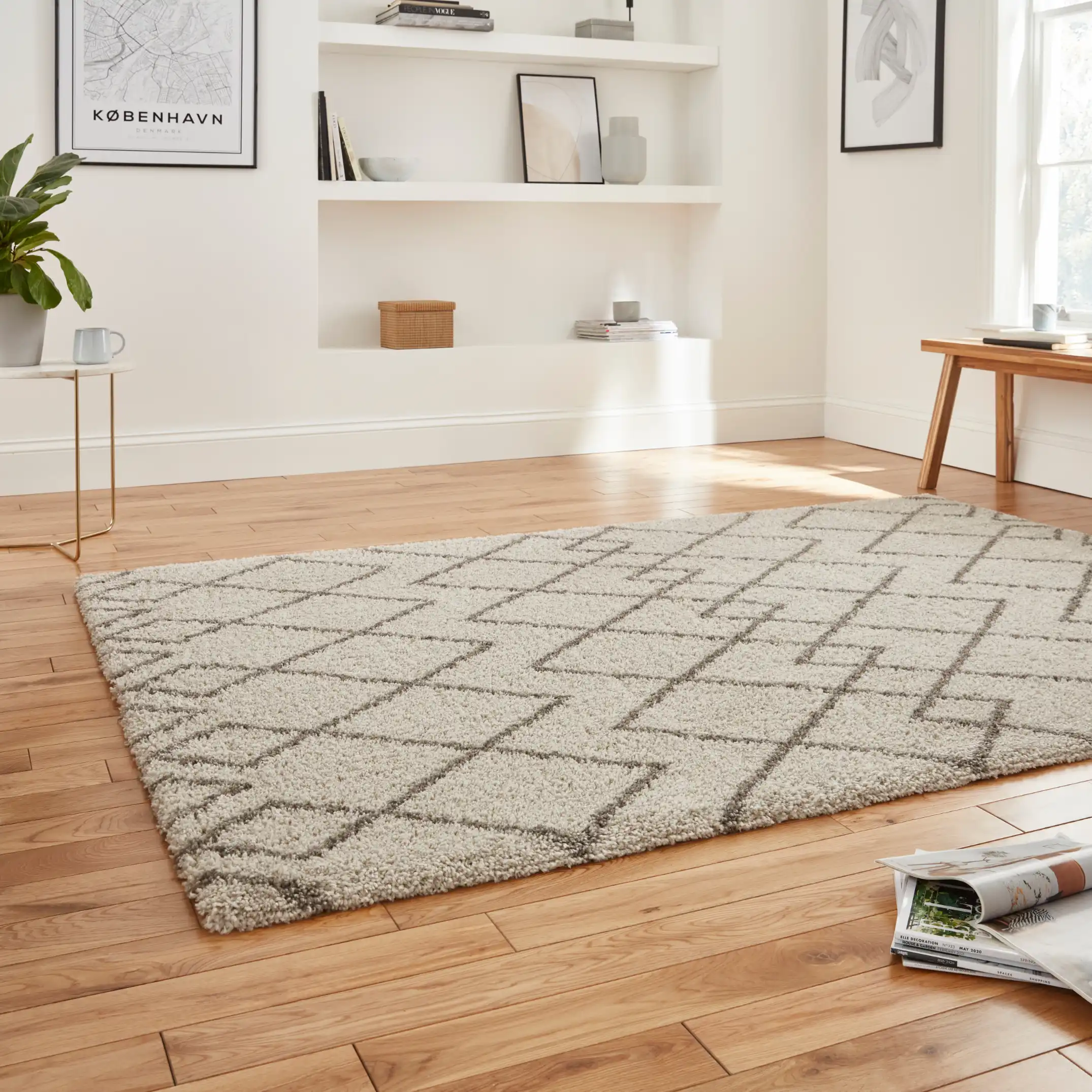 Royal Nomadic A638 Cream Grey Rug - Image 3
