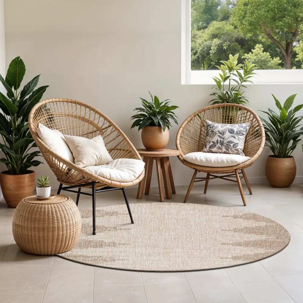 Rubal In- & Outdoor Global Beige Rug - Image 2