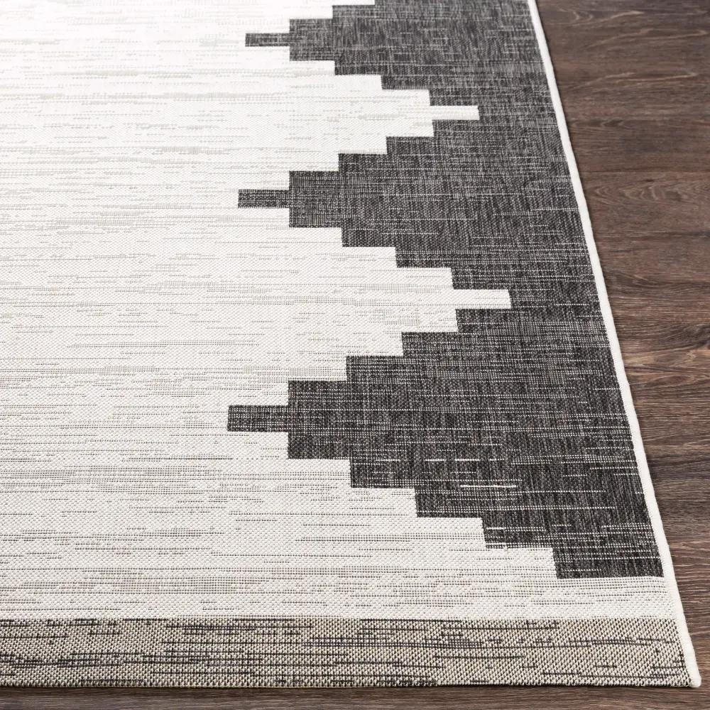 Rubal In- & Outdoor Modern Black Rug - Image 5