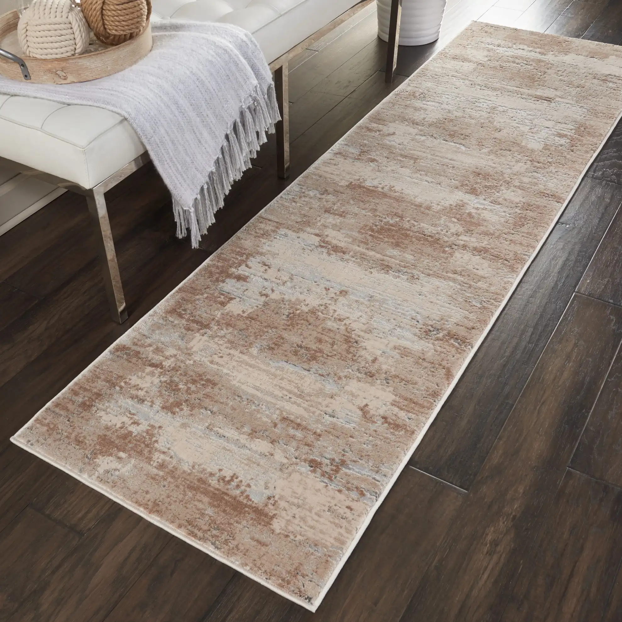 Rustic Textures RUS03 Beige Rug - Image 4