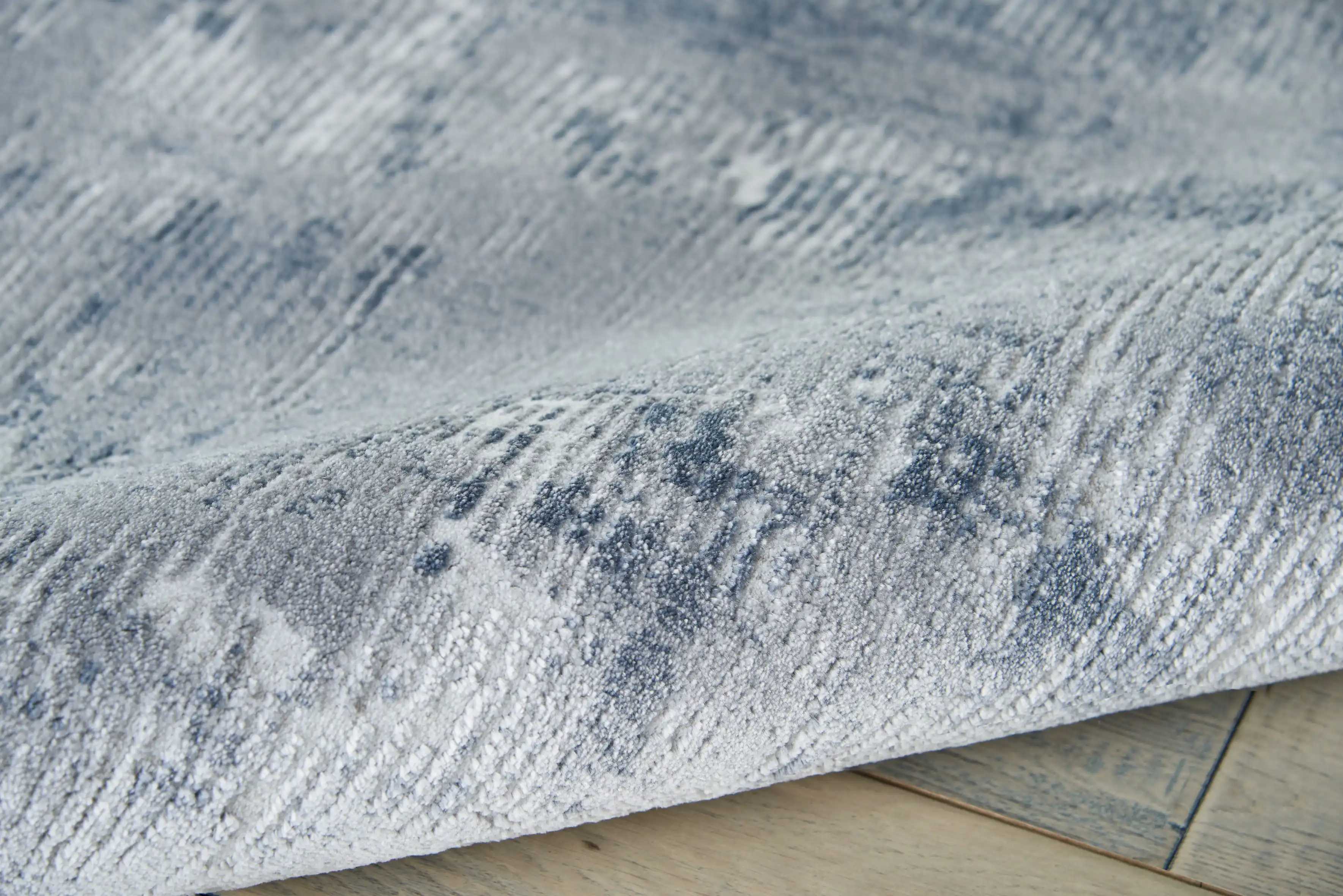 Rustic Textures RUS05 Grey Rug - Image 3