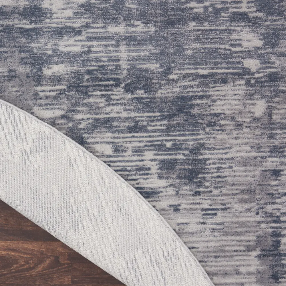 Rustic Textures RUS05 Grey Rug - Image 7