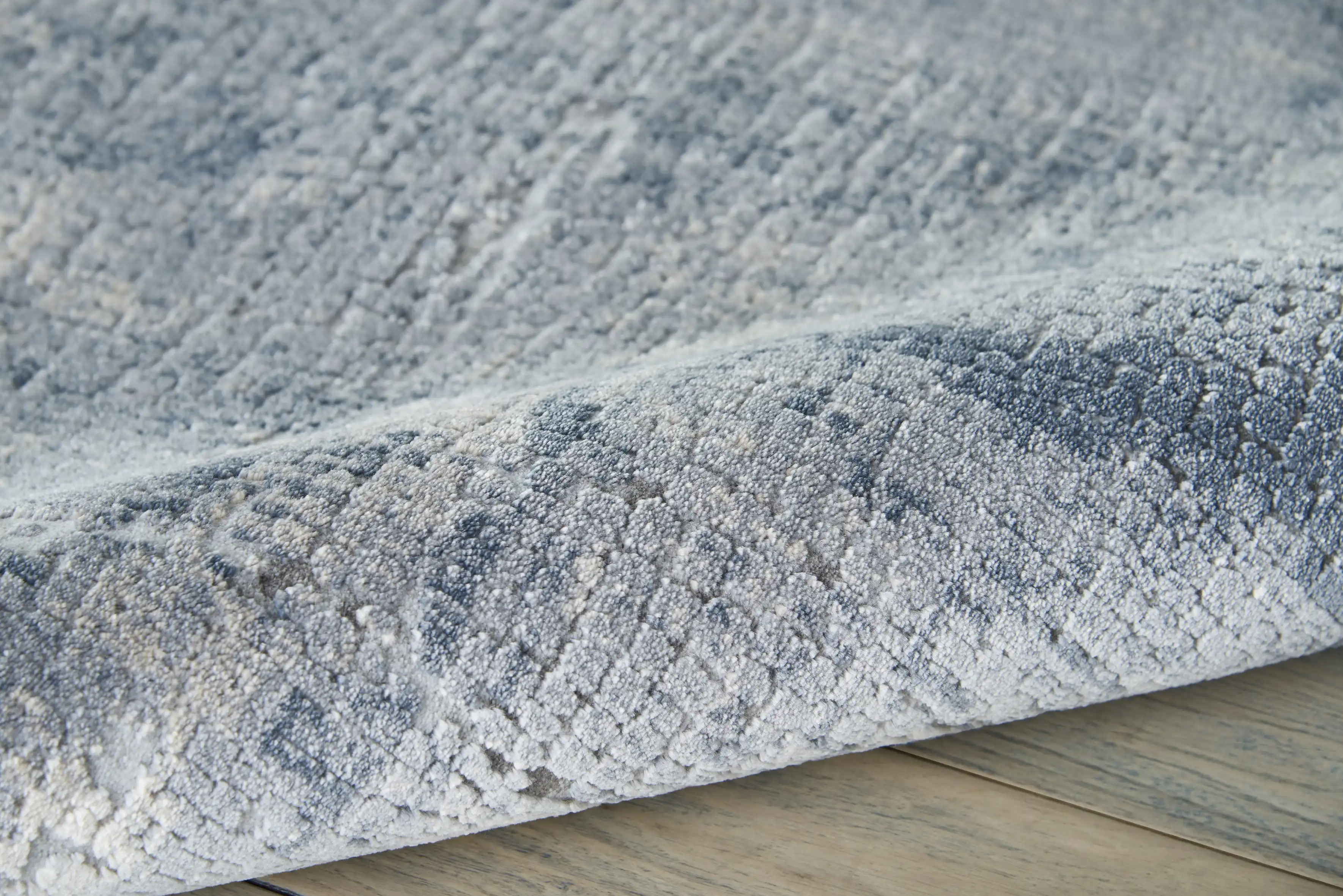 Rustic Textures RUS06 Grey Beige Rug - Image 3