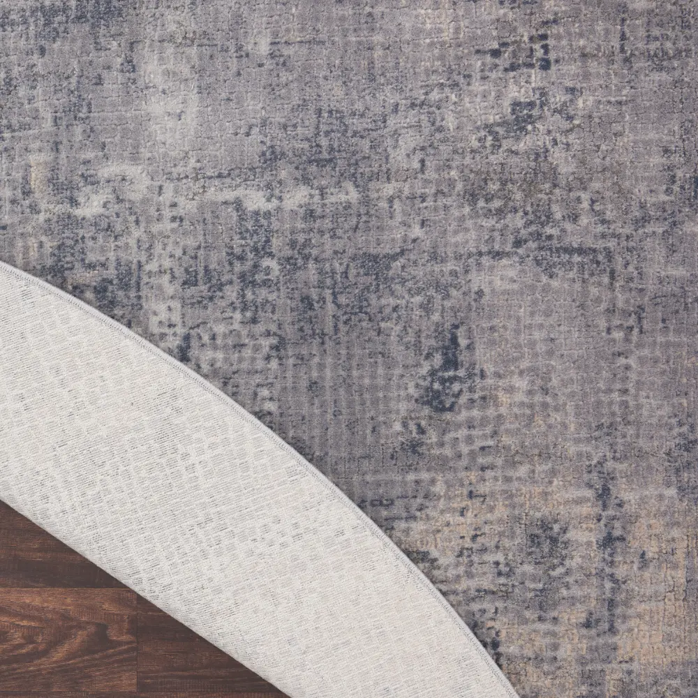 Rustic Textures RUS06 Grey Beige Rug - Image 6