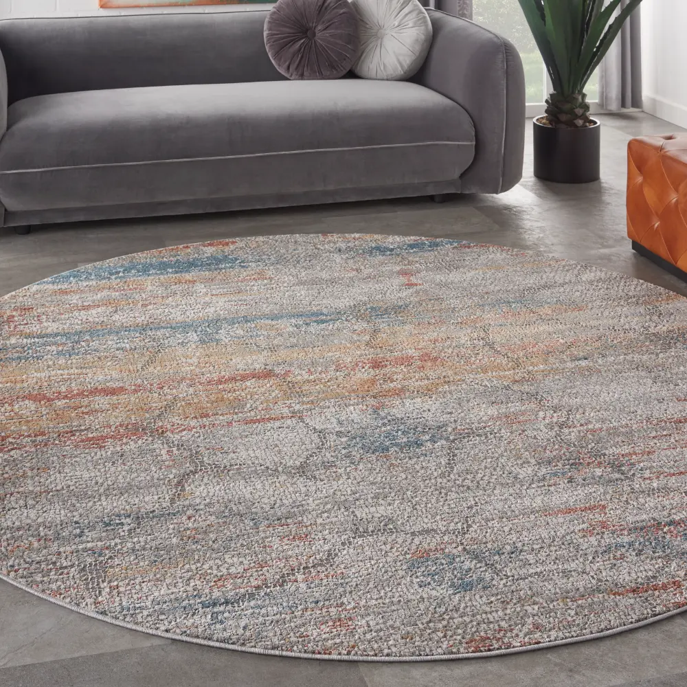 Rustic Textures RUS11 Multi Rug - Image 10