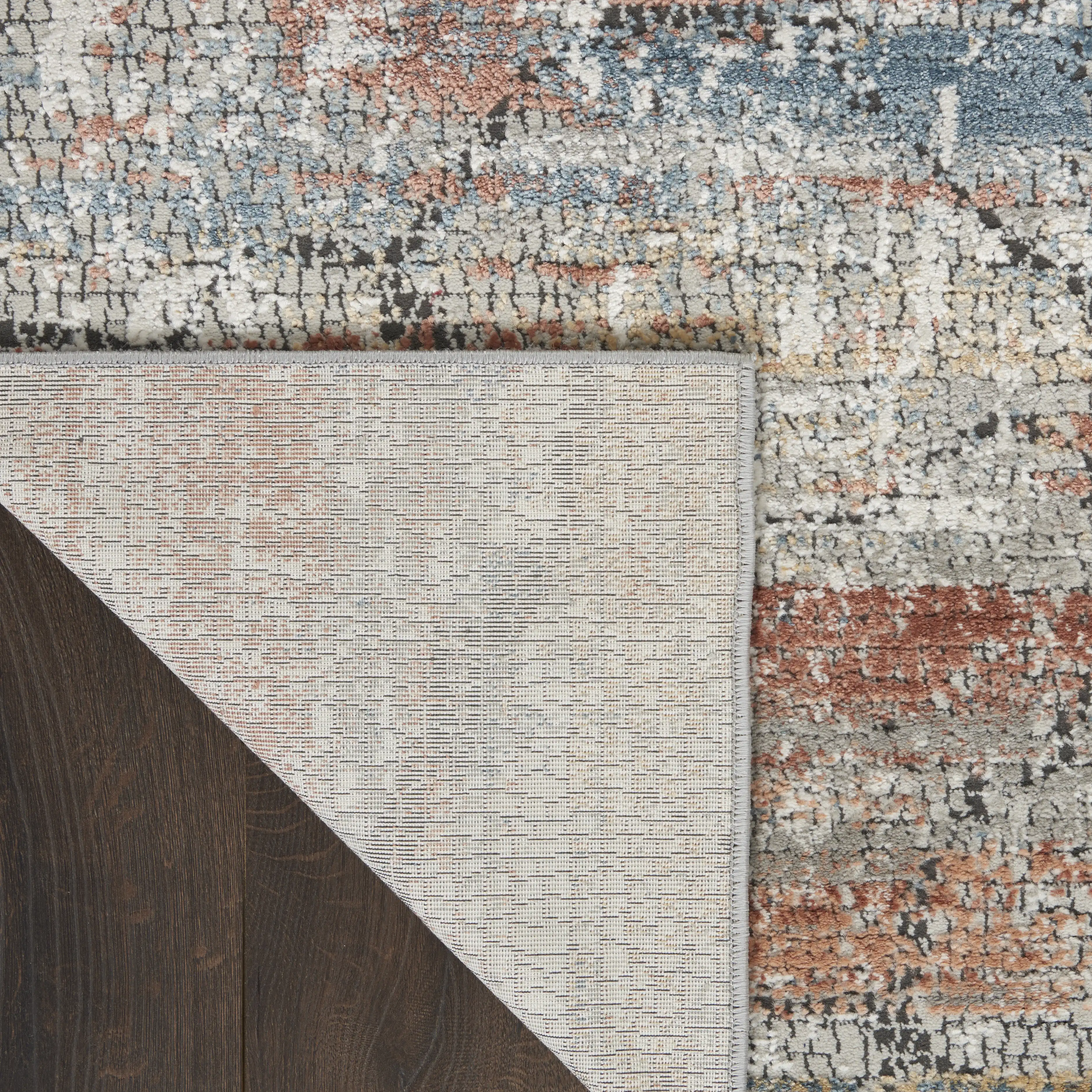 Rustic Textures RUS11 Multi Rug - Image 2