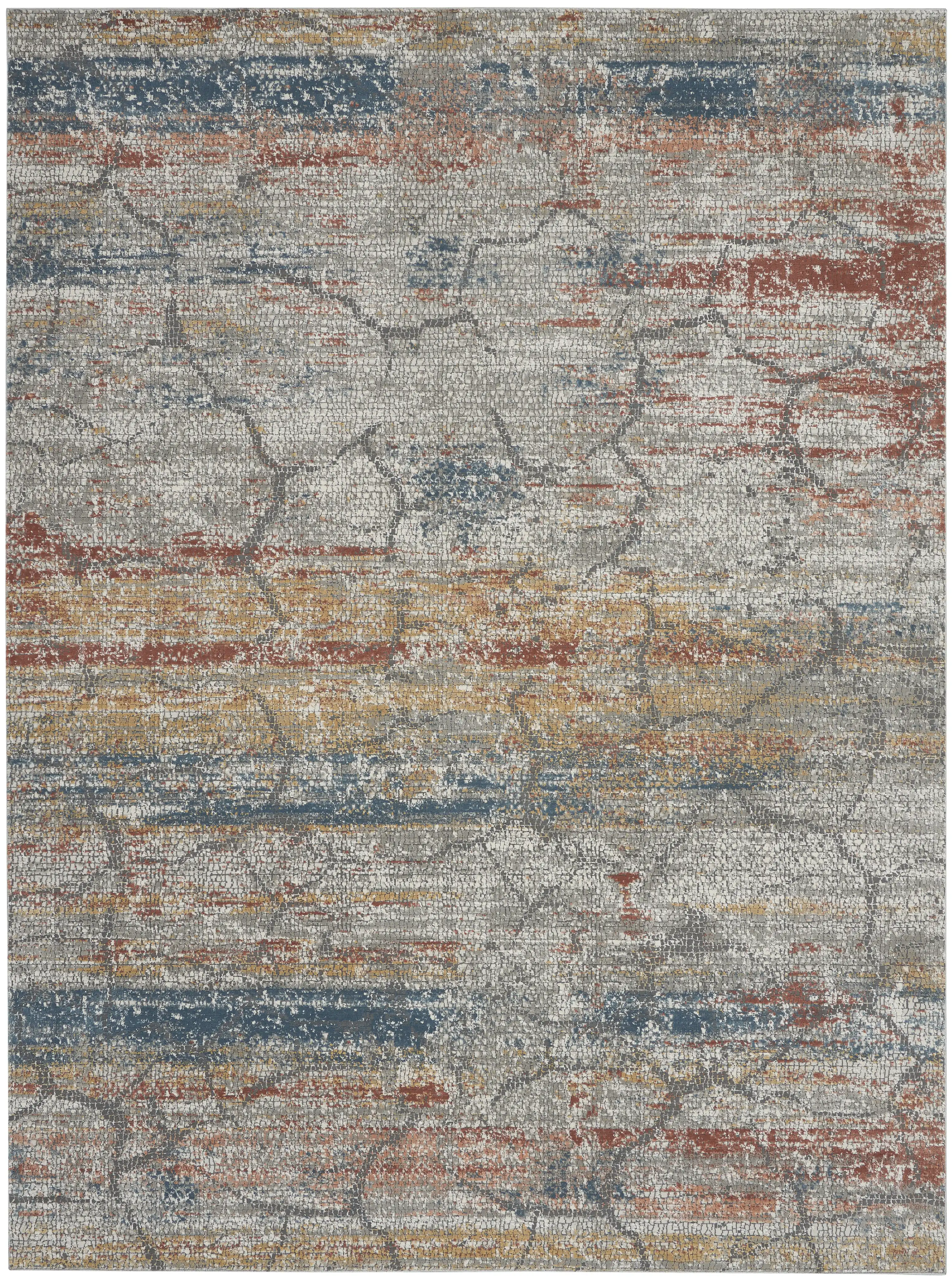 Rustic Textures RUS11 Multi Rug - Image 5